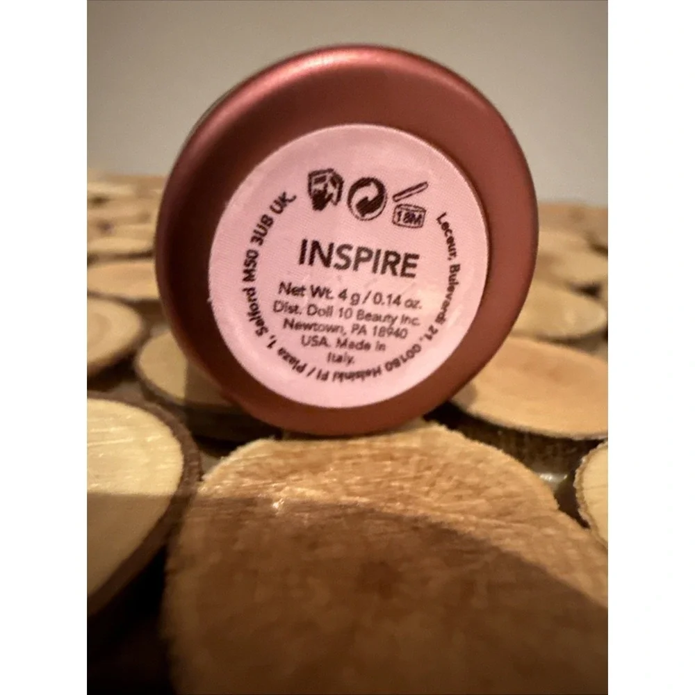 DOLL 10 Perfect Pout Butter Balm Lip‎ Tint INSPIRE 0.14 oz 4 g roll up stick NEW
